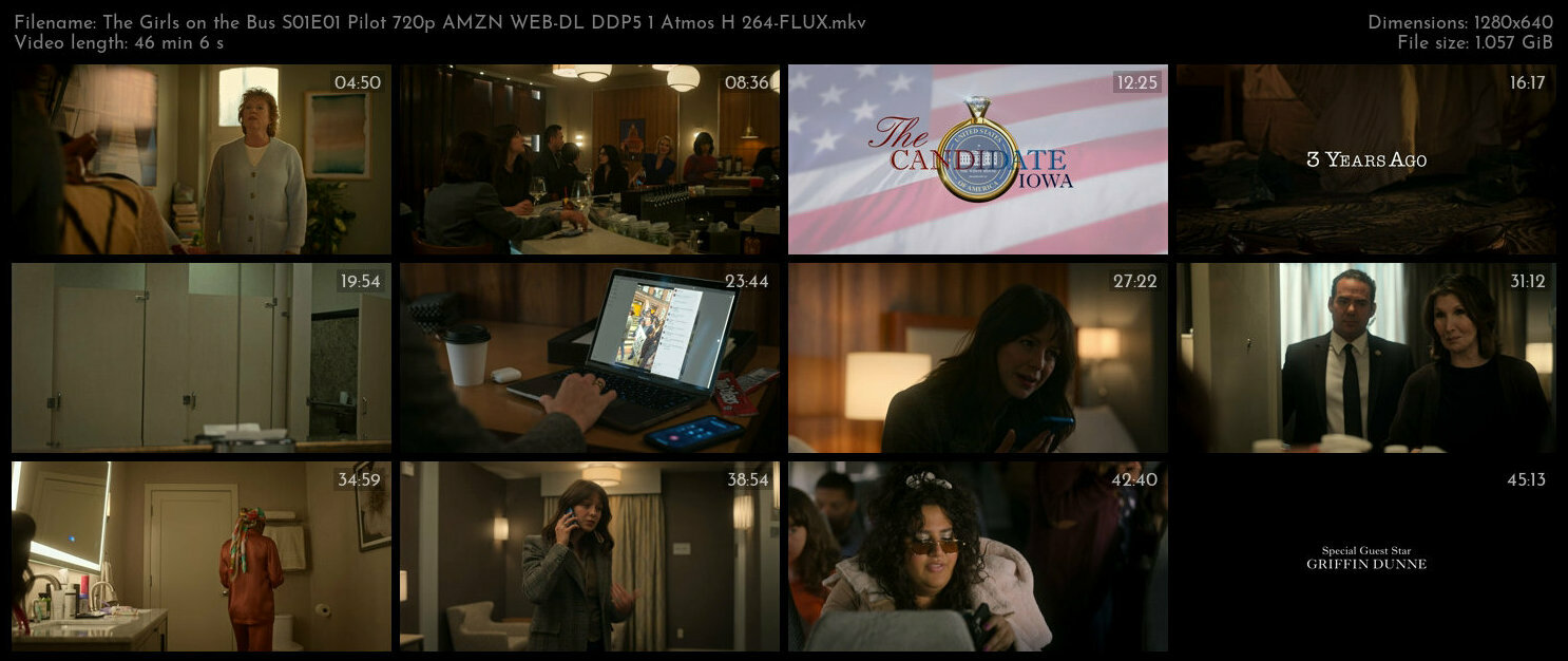 The Girls on the Bus S01E01 Pilot 720p AMZN WEB DL DDP5 1 Atmos H 264 FLUX TGx