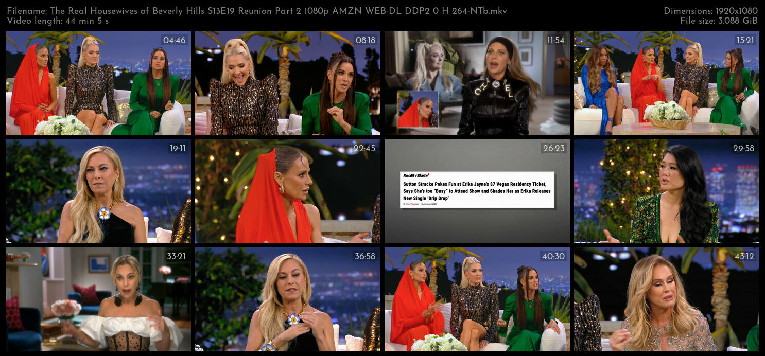 The Real Housewives of Beverly Hills S13E19 Reunion Part 2 1080p AMZN WEB DL DDP2 0 H 264 NTb TGx