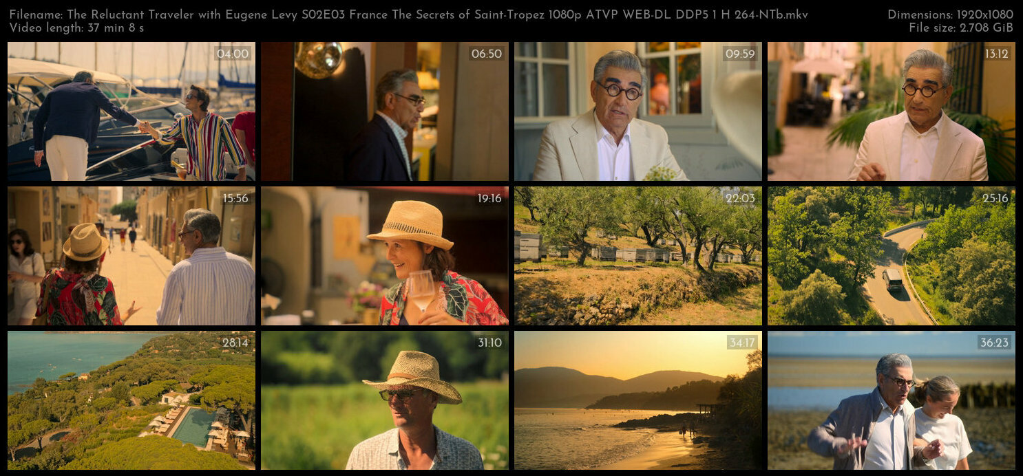 The Reluctant Traveler with Eugene Levy S02E03 France The Secrets of Saint Tropez 1080p ATVP WEB DL