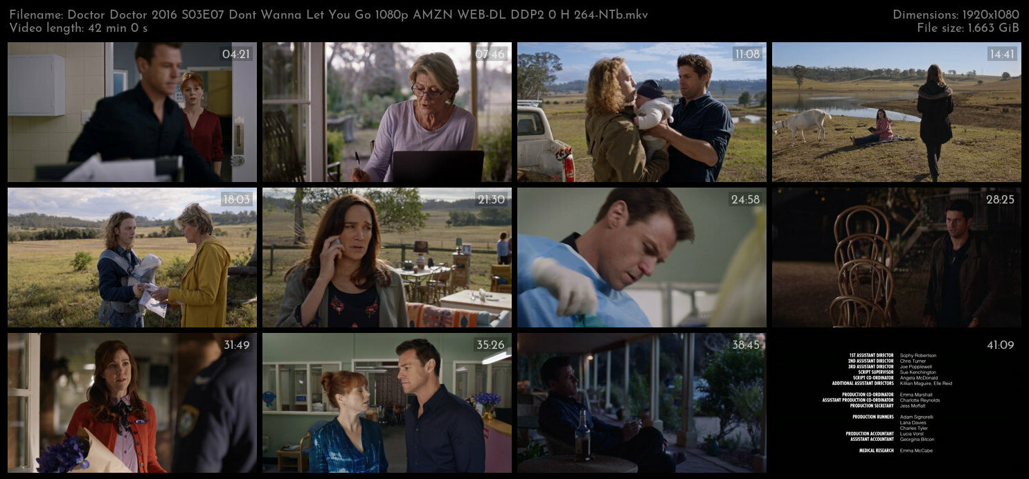Doctor Doctor 2016 S03E07 Dont Wanna Let You Go 1080p AMZN WEB DL DDP2 0 H 264 NTb TGx