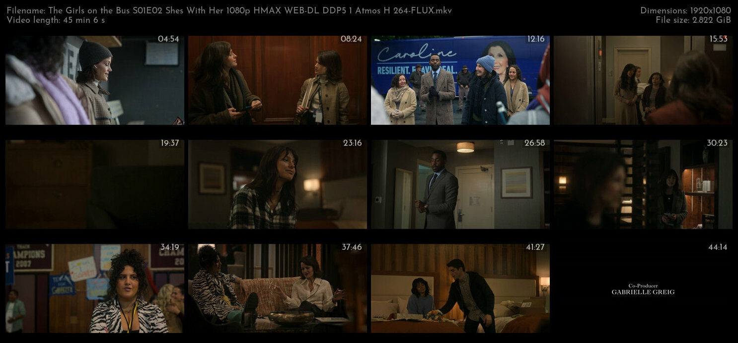 The Girls on the Bus S01E02 Shes With Her 1080p HMAX WEB DL DDP5 1 Atmos H 264 FLUX TGx