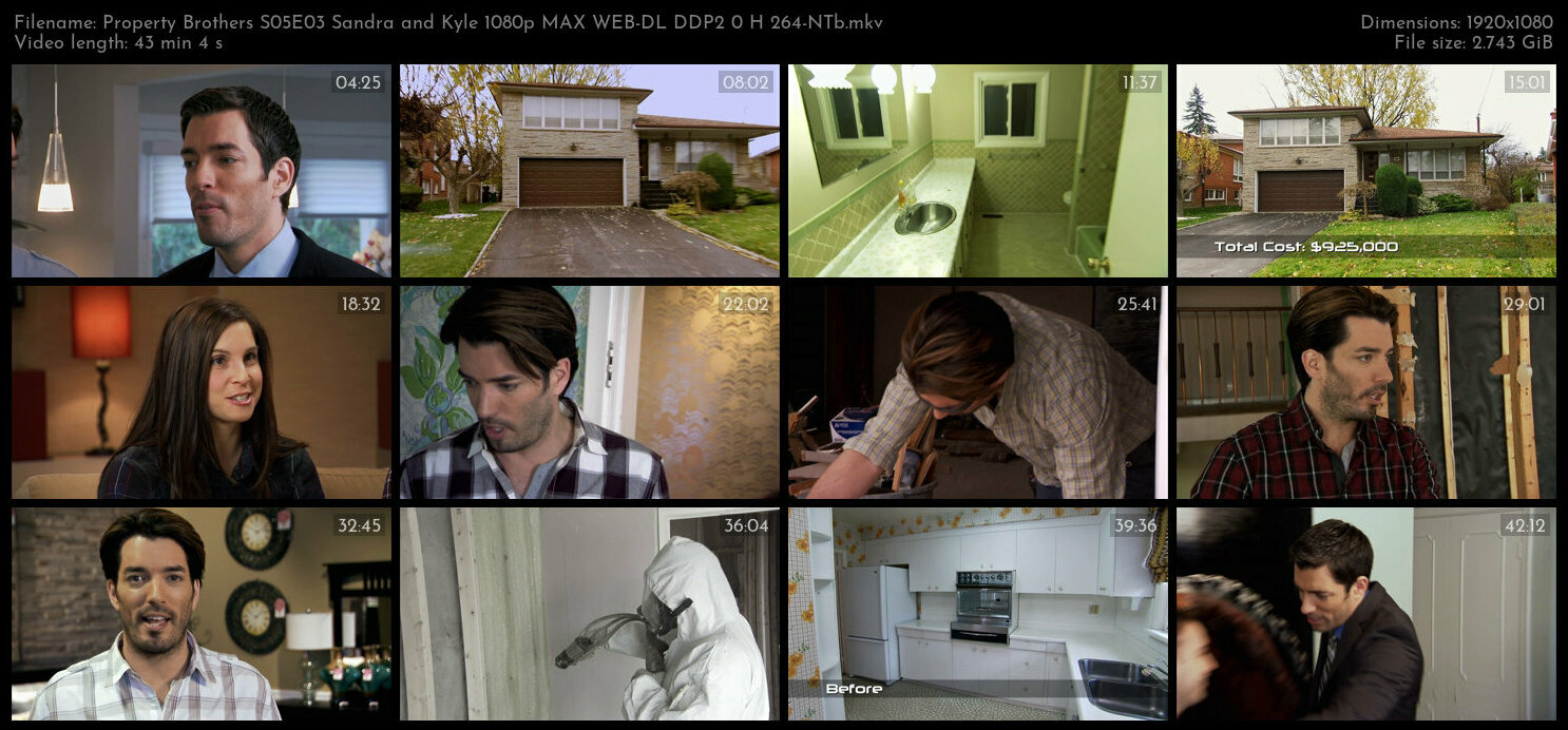 Property Brothers S05E03 Sandra and Kyle 1080p MAX WEB DL DDP2 0 H 264 NTb TGx