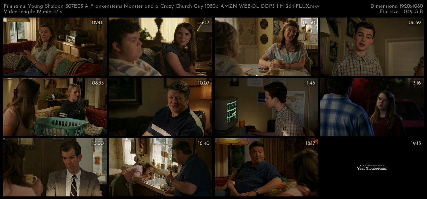 Young Sheldon S07E05 A Frankensteins Monster and a Crazy Church Guy 1080p AMZN WEB DL DDP5 1 H 264 F
