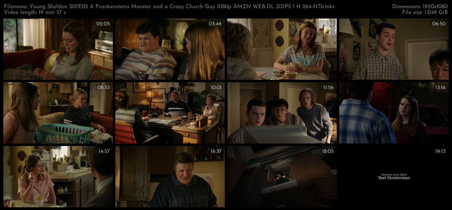 Young Sheldon S07E05 A Frankensteins Monster and a Crazy Church Guy 1080p AMZN WEB DL DDP5 1 H 264 N