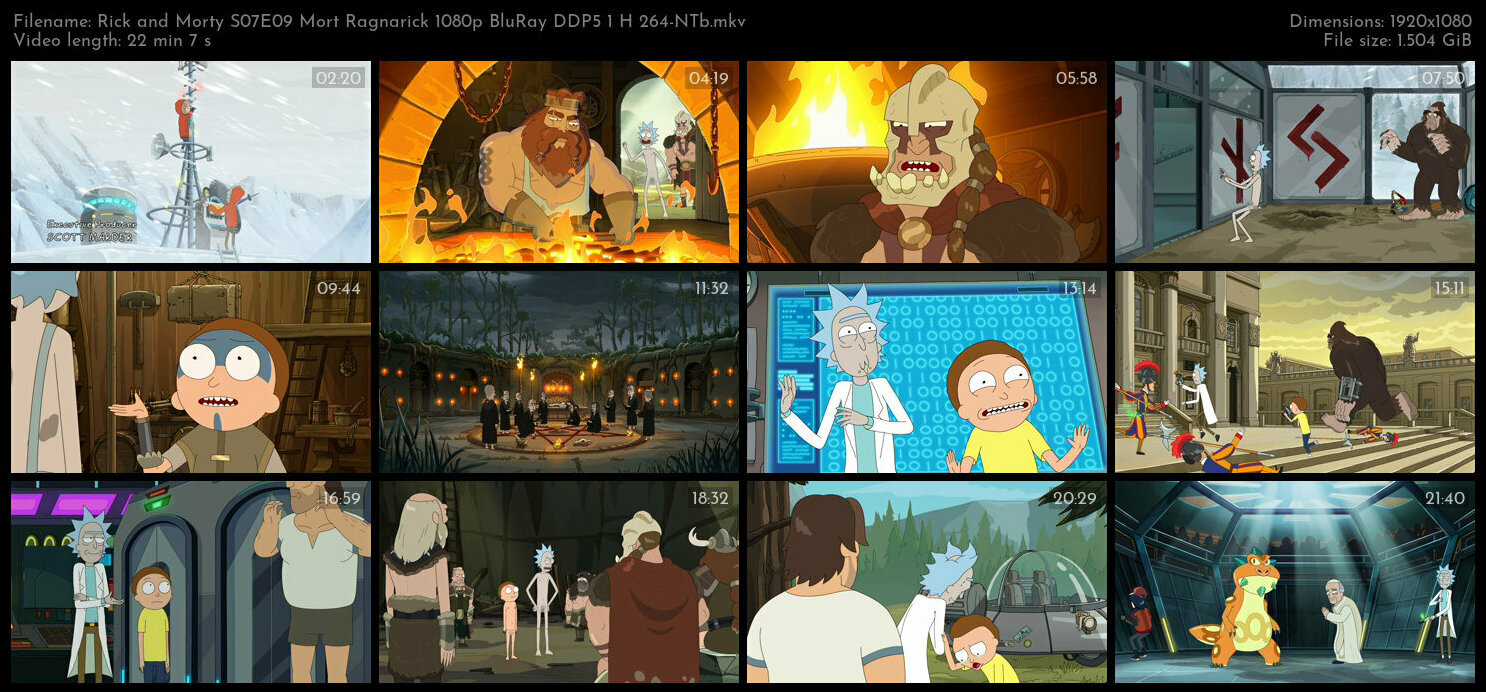 Rick and Morty S07E09 Mort Ragnarick 1080p BluRay DDP5 1 H 264 NTb TGx
