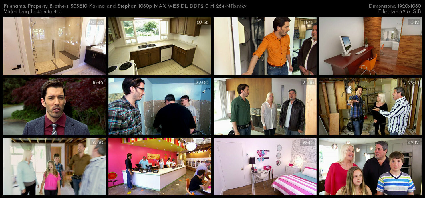 Property Brothers S05E10 Karina and Stephan 1080p MAX WEB DL DDP2 0 H 264 NTb TGx