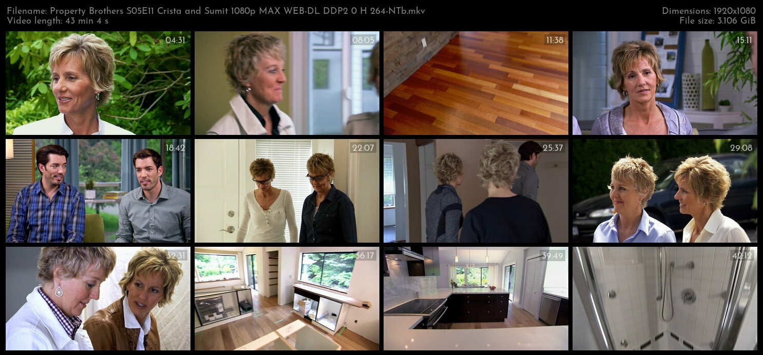 Property Brothers S05E11 Crista and Sumit 1080p MAX WEB DL DDP2 0 H 264 NTb TGx