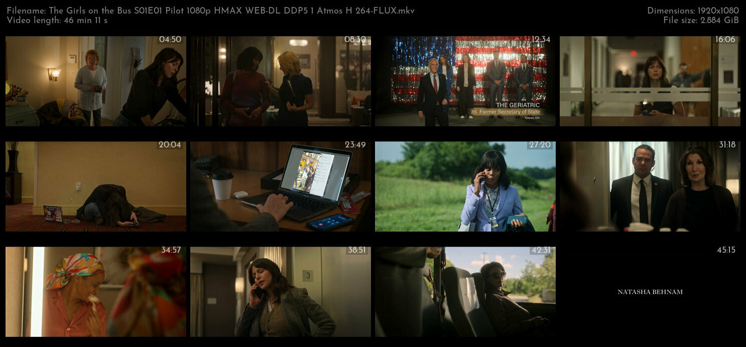 The Girls on the Bus S01E01 Pilot 1080p HMAX WEB DL DDP5 1 Atmos H 264 FLUX TGx