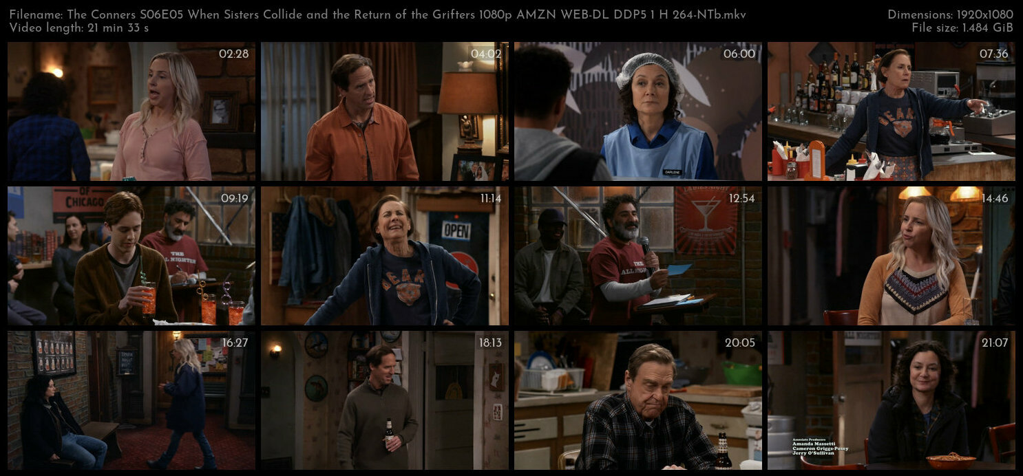 The Conners S06E05 When Sisters Collide and the Return of the Grifters 1080p AMZN WEB DL DDP5 1 H 26