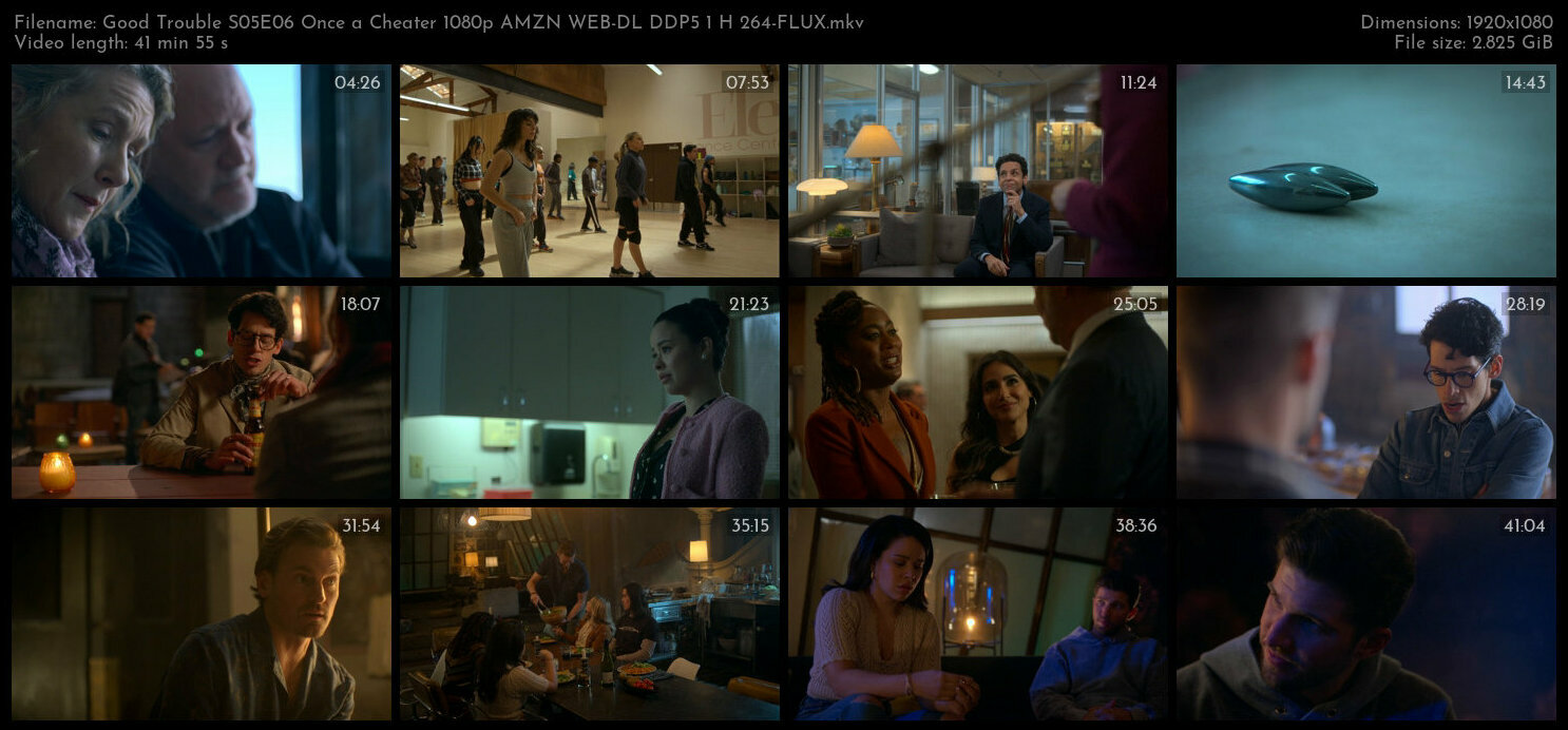 Good Trouble S05E06 Once a Cheater 1080p AMZN WEB DL DDP5 1 H 264 FLUX TGx