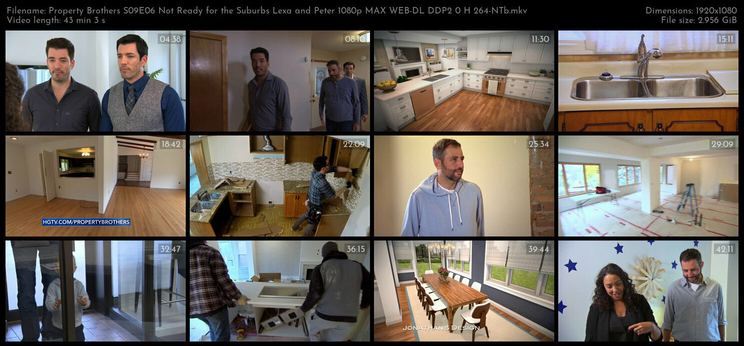 Property Brothers S09E06 Not Ready for the Suburbs Lexa and Peter 1080p MAX WEB DL DDP2 0 H 264 NTb