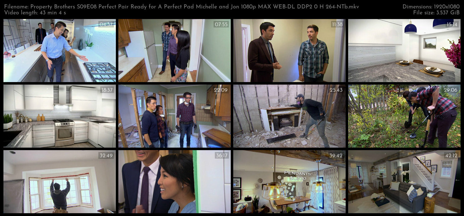 Property Brothers S09E08 Perfect Pair Ready for A Perfect Pad Michelle and Jon 1080p MAX WEB DL DDP2