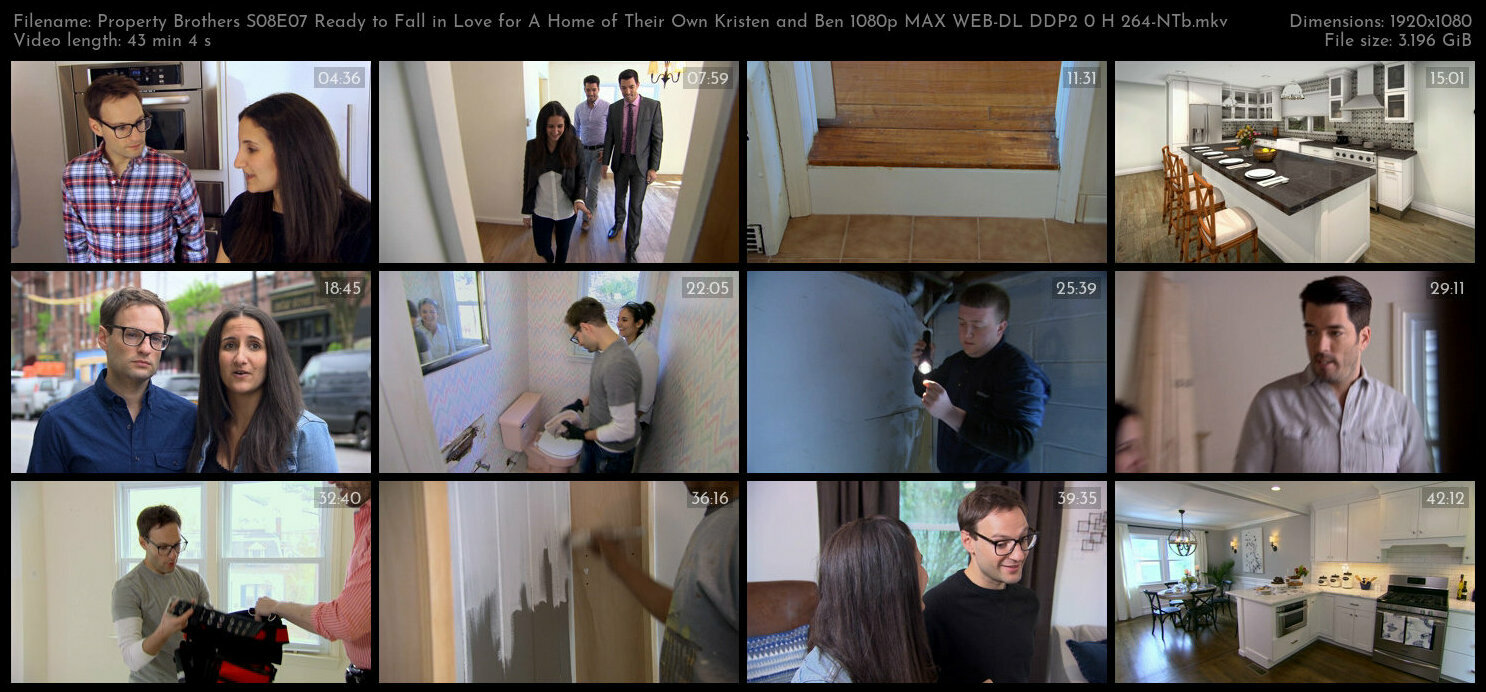 Property Brothers S08E07 Ready to Fall in Love for A Home of Their Own Kristen and Ben 1080p MAX WEB