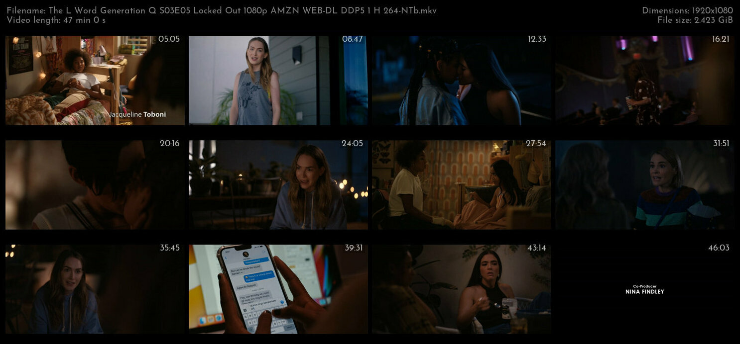 The L Word Generation Q S03E05 Locked Out 1080p AMZN WEB DL DDP5 1 H 264 NTb TGx