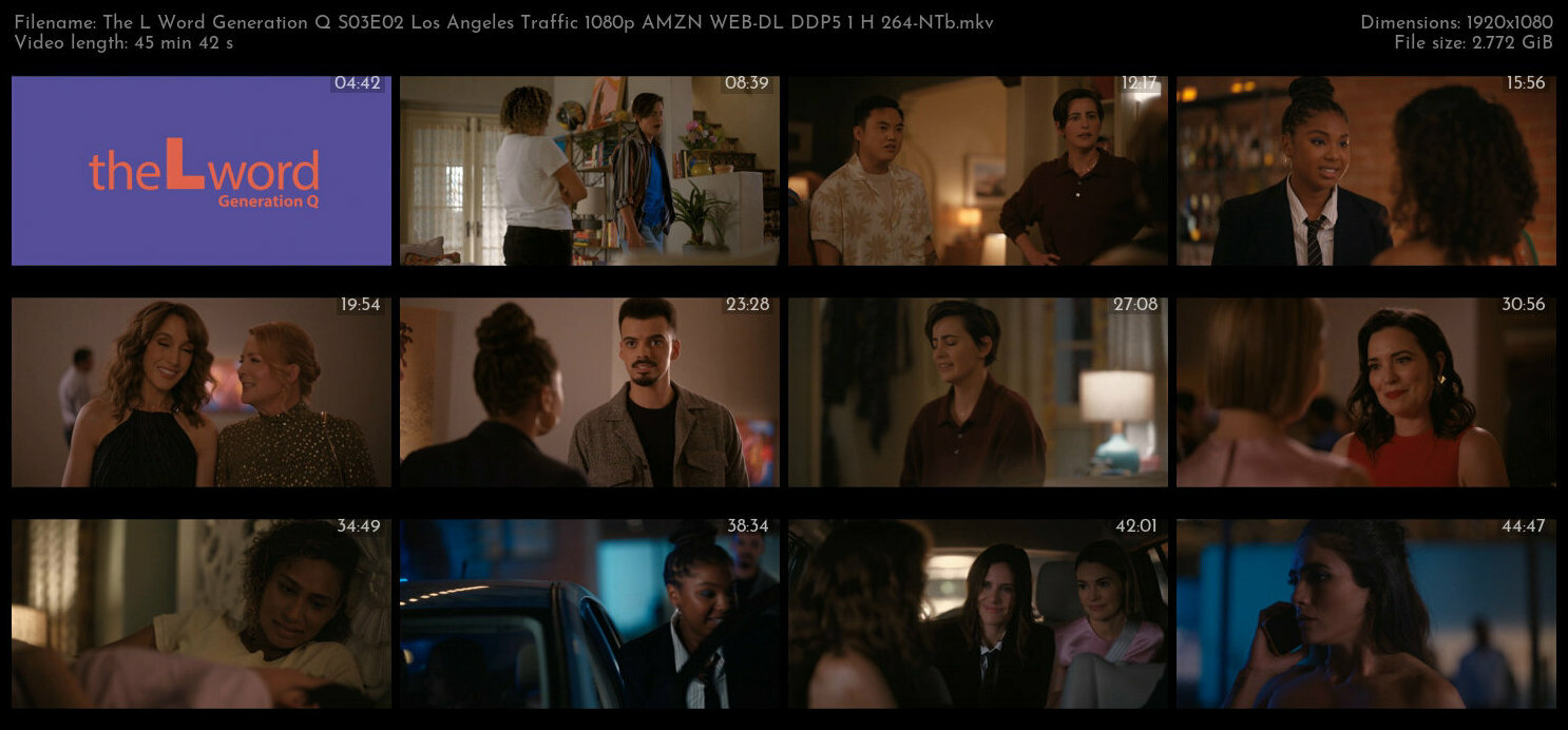 The L Word Generation Q S03E02 Los Angeles Traffic 1080p AMZN WEB DL DDP5 1 H 264 NTb TGx