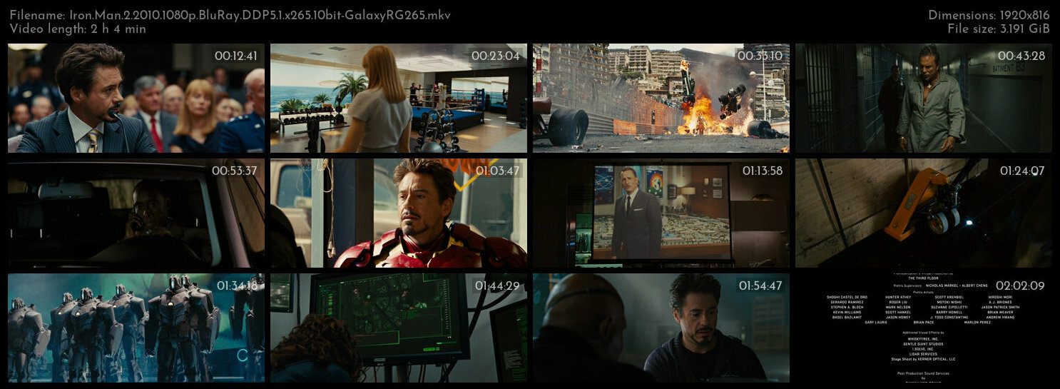 Iron Man 2 2010 1080p BluRay DDP5 1 x265 10bit GalaxyRG265