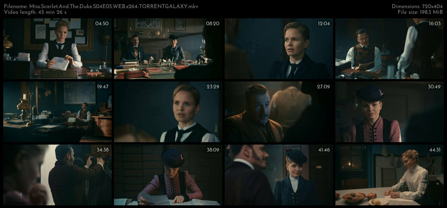 Miss Scarlet And The Duke S04E05 WEB x264 TORRENTGALAXY