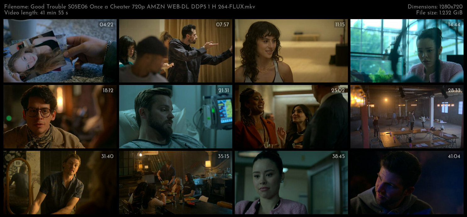 Good Trouble S05E06 Once a Cheater 720p AMZN WEB DL DDP5 1 H 264 FLUX TGx