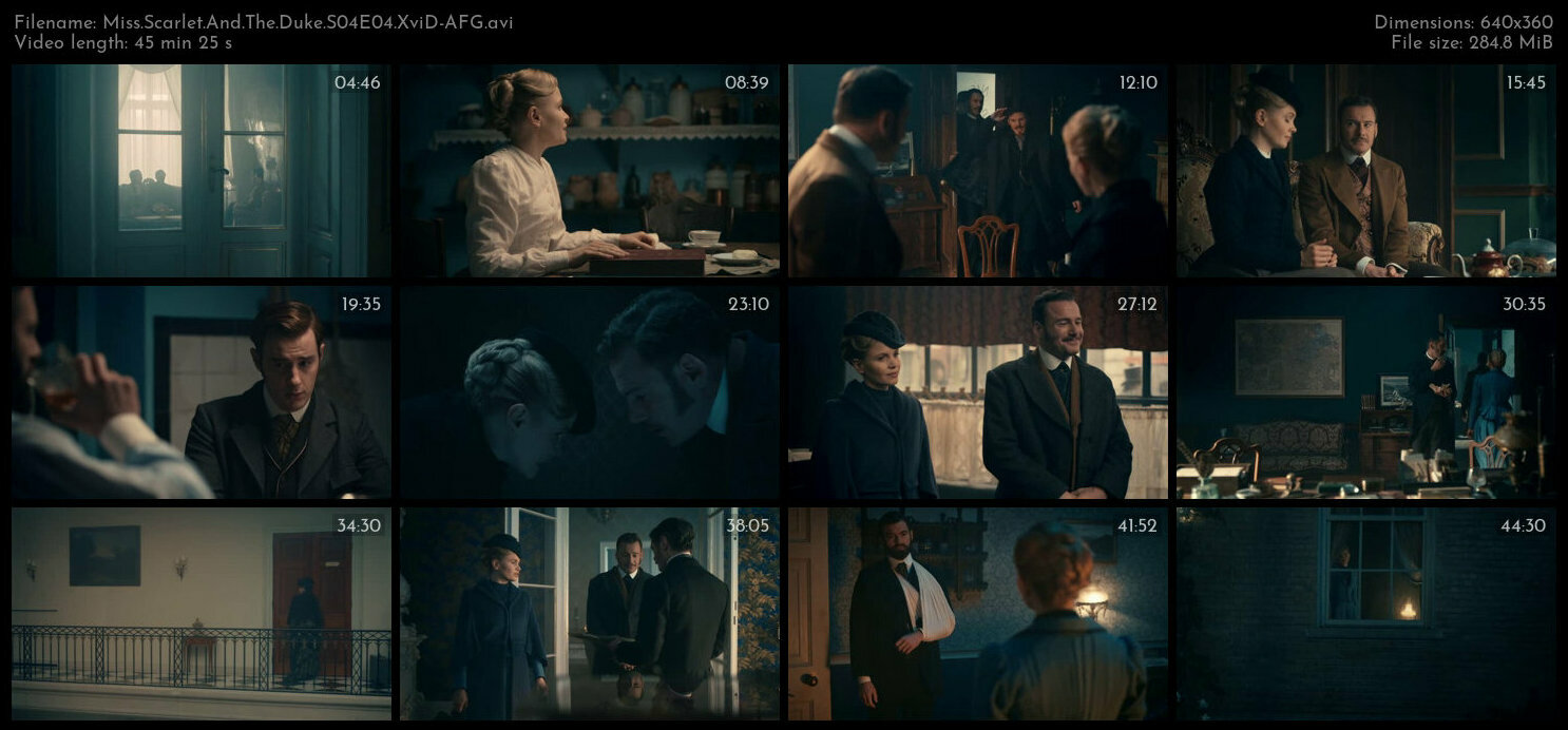 Miss Scarlet And The Duke S04E04 XviD AFG TGx