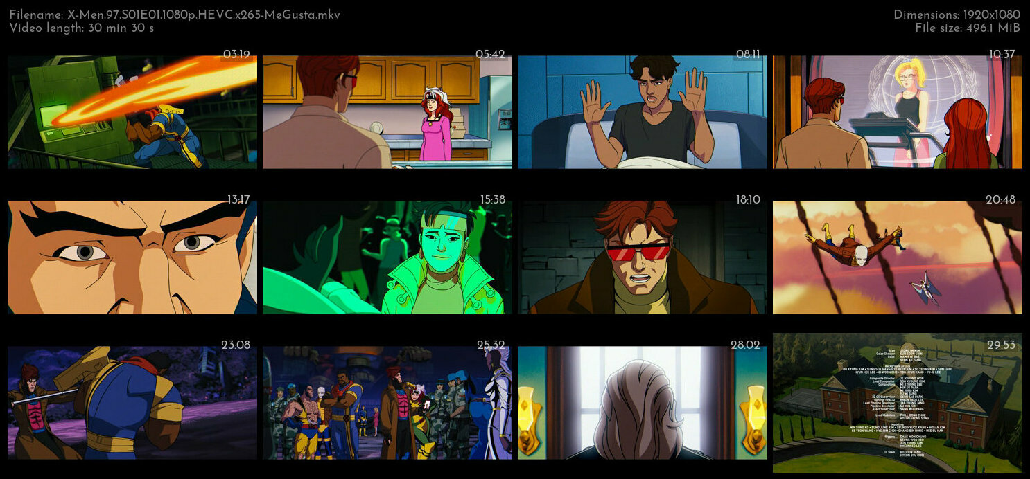 X Men 97 S01E01 1080p HEVC x265 MeGusta TGx