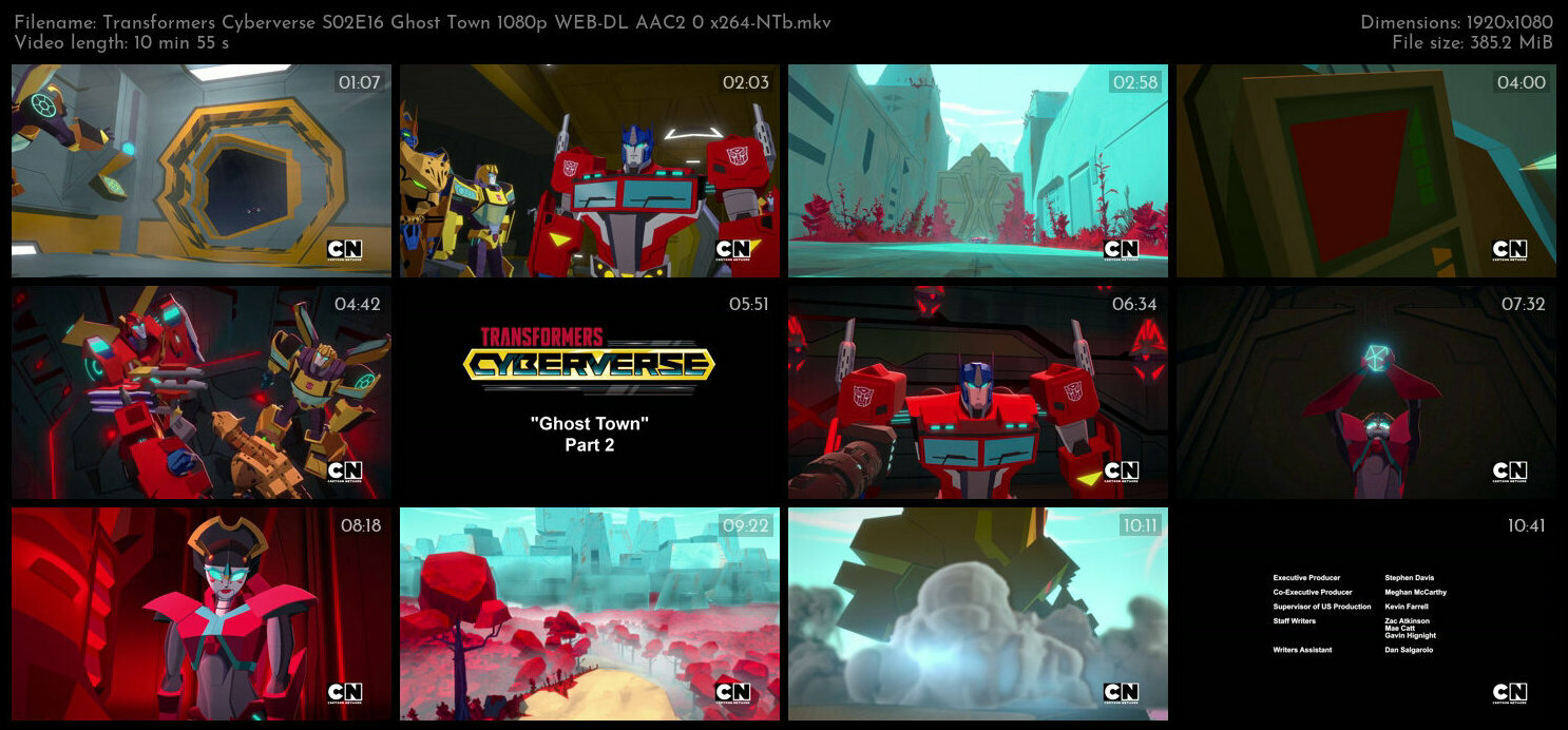 Transformers Cyberverse S02E16 Ghost Town 1080p WEB DL AAC2 0 x264 NTb TGx