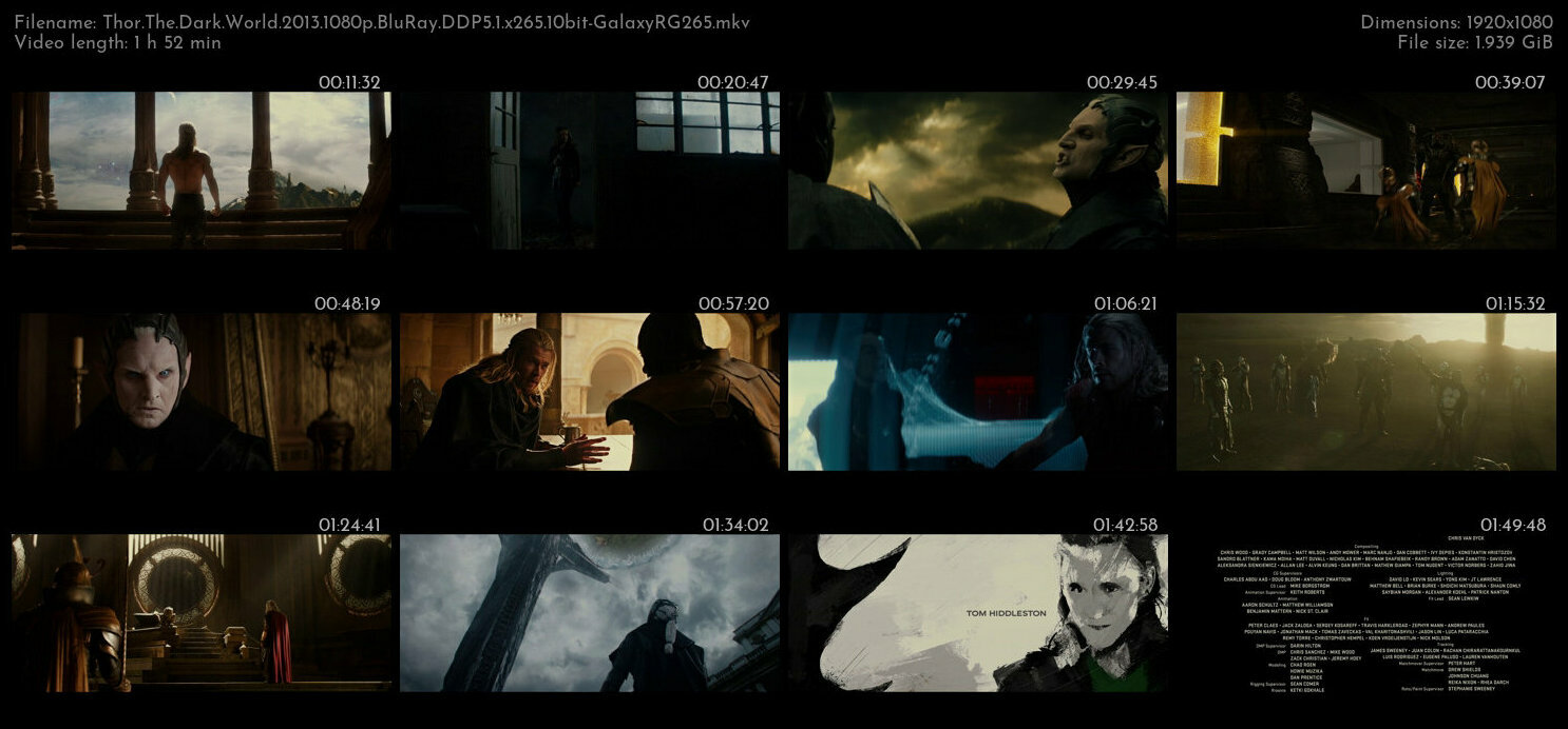 Thor The Dark World 2013 1080p BluRay DDP5 1 x265 10bit GalaxyRG265