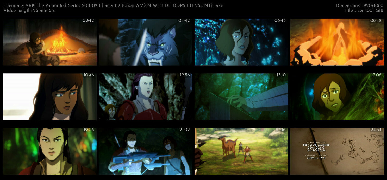ARK The Animated Series S01E02 Element 2 1080p AMZN WEB DL DDP5 1 H 264 NTb TGx