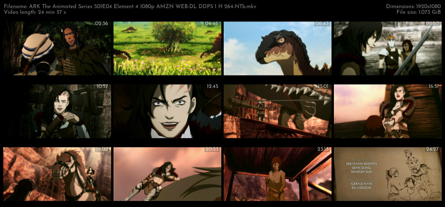 ARK The Animated Series S01E04 Element 4 1080p AMZN WEB DL DDP5 1 H 264 NTb TGx