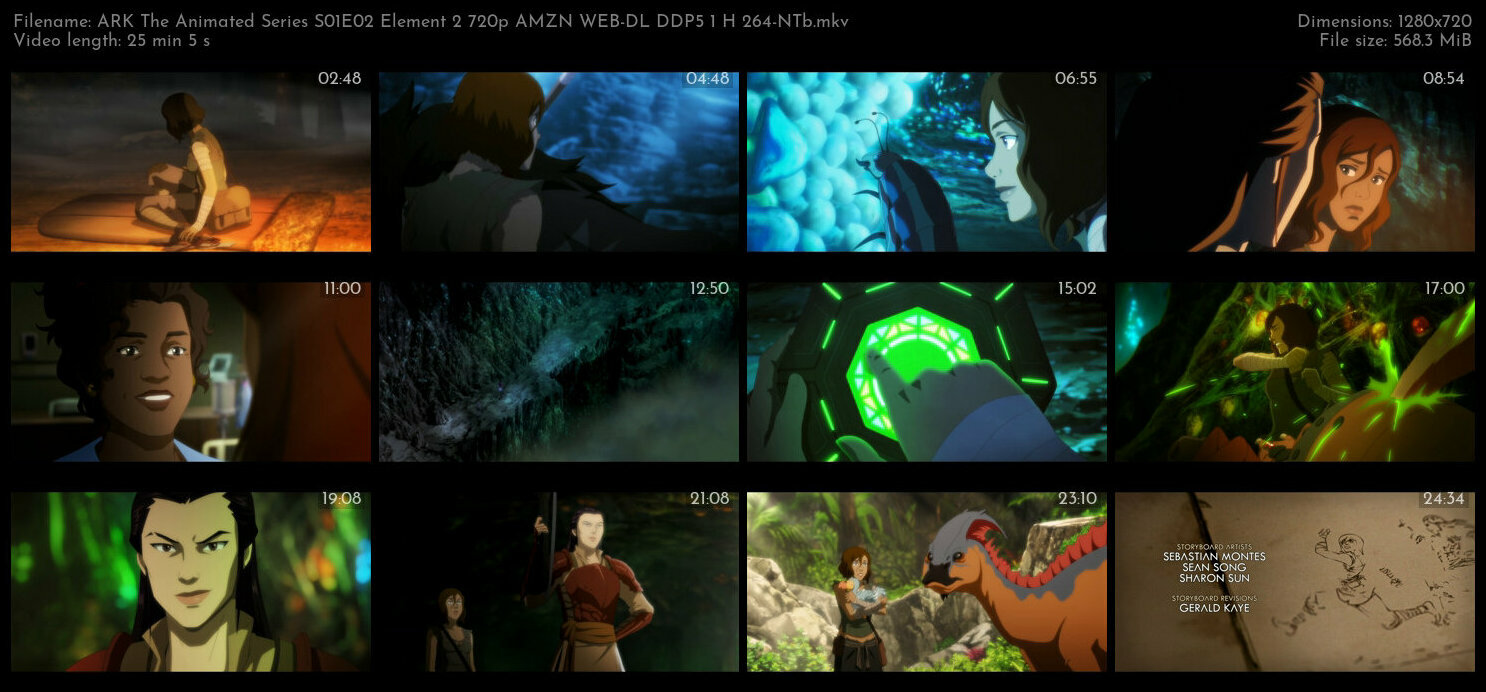 ARK The Animated Series S01E02 Element 2 720p AMZN WEB DL DDP5 1 H 264 NTb TGx