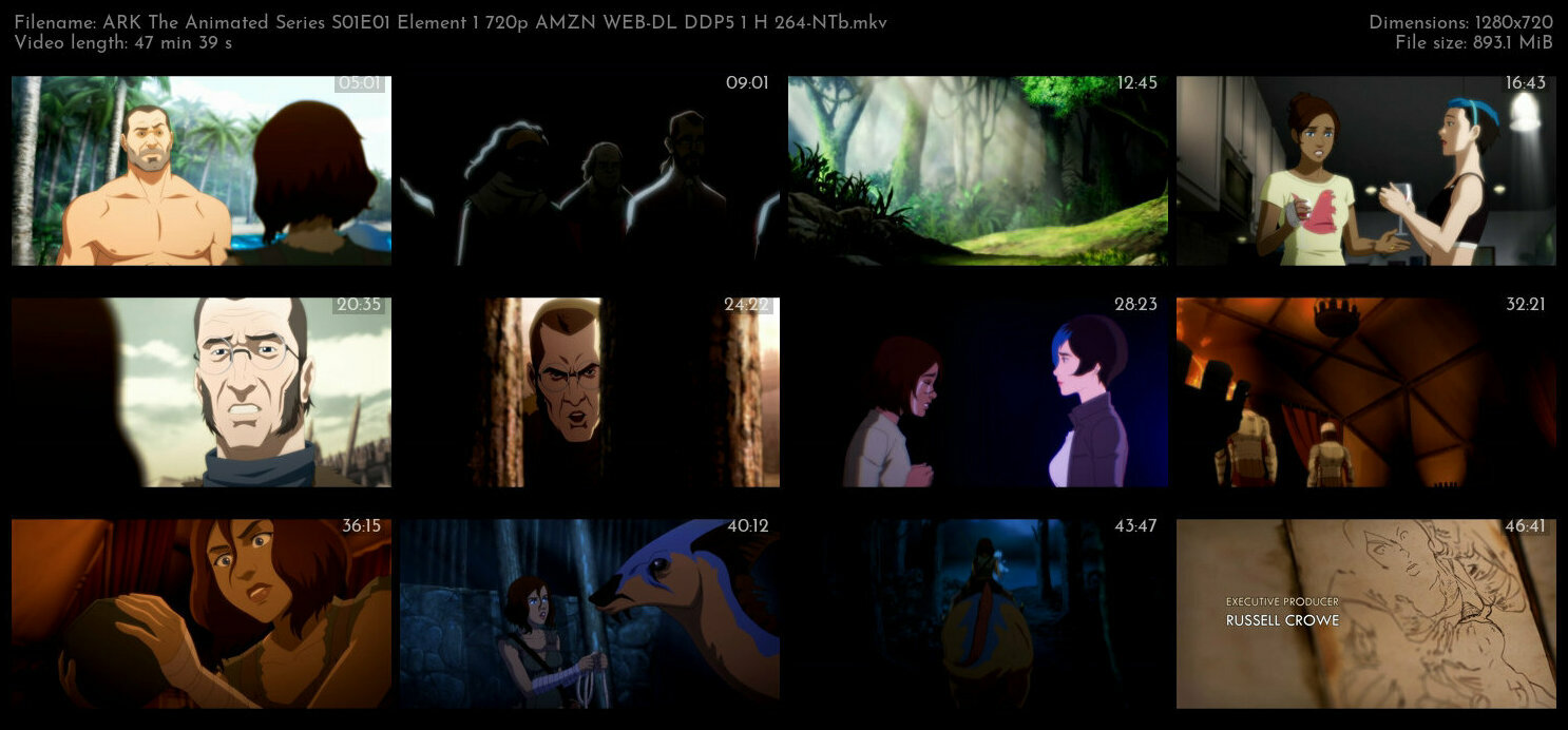 ARK The Animated Series S01E01 Element 1 720p AMZN WEB DL DDP5 1 H 264 NTb TGx