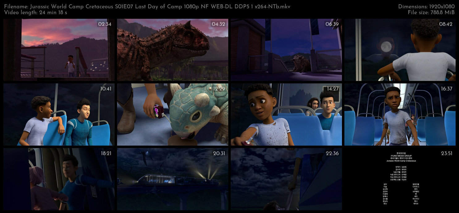 Jurassic World Camp Cretaceous S01E07 Last Day of Camp 1080p NF WEB DL DDP5 1 x264 NTb TGx