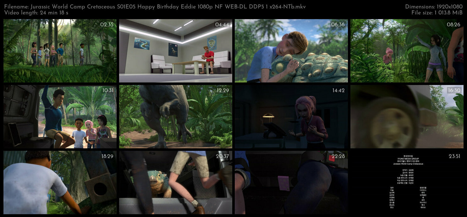 Jurassic World Camp Cretaceous S01E05 Happy Birthday Eddie 1080p NF WEB DL DDP5 1 x264 NTb TGx