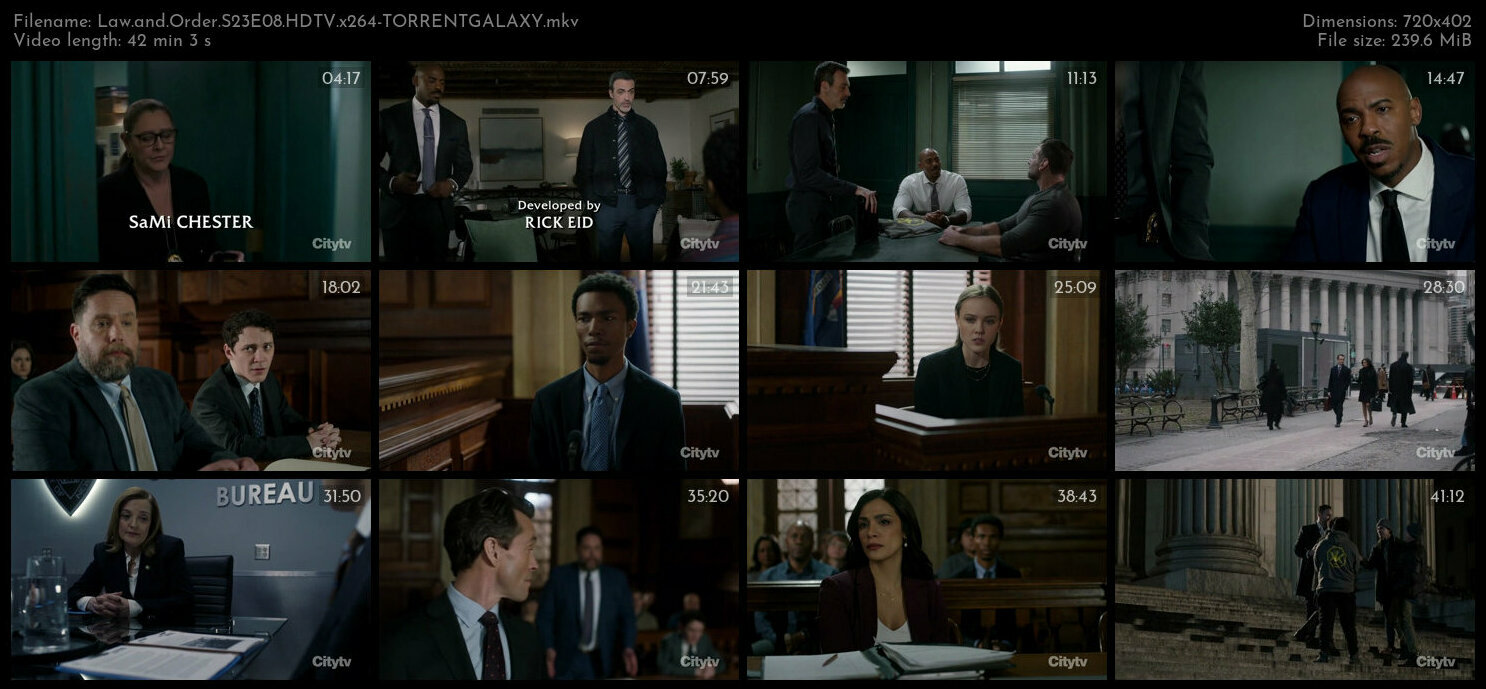 Law and Order S23E08 HDTV x264 TORRENTGALAXY