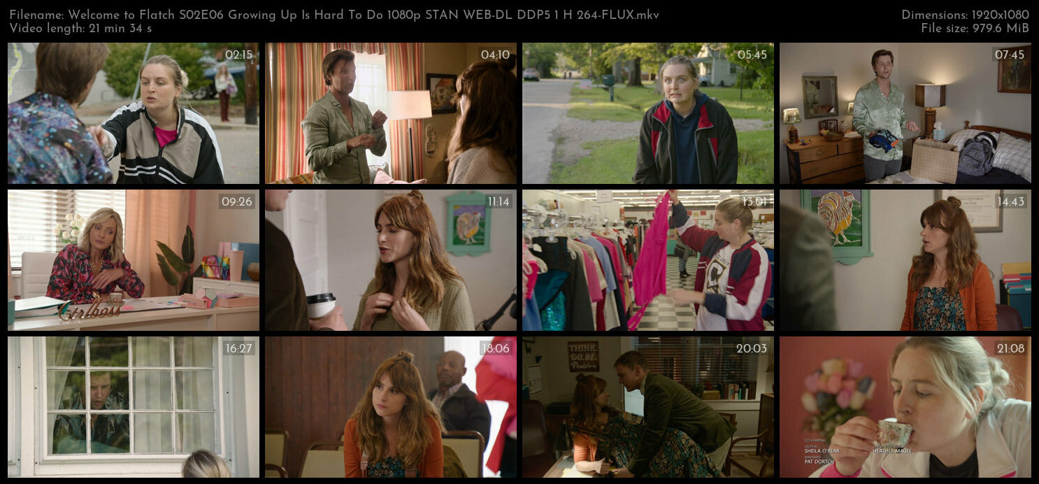Welcome to Flatch S02E06 Growing Up Is Hard To Do 1080p STAN WEB DL DDP5 1 H 264 FLUX TGx