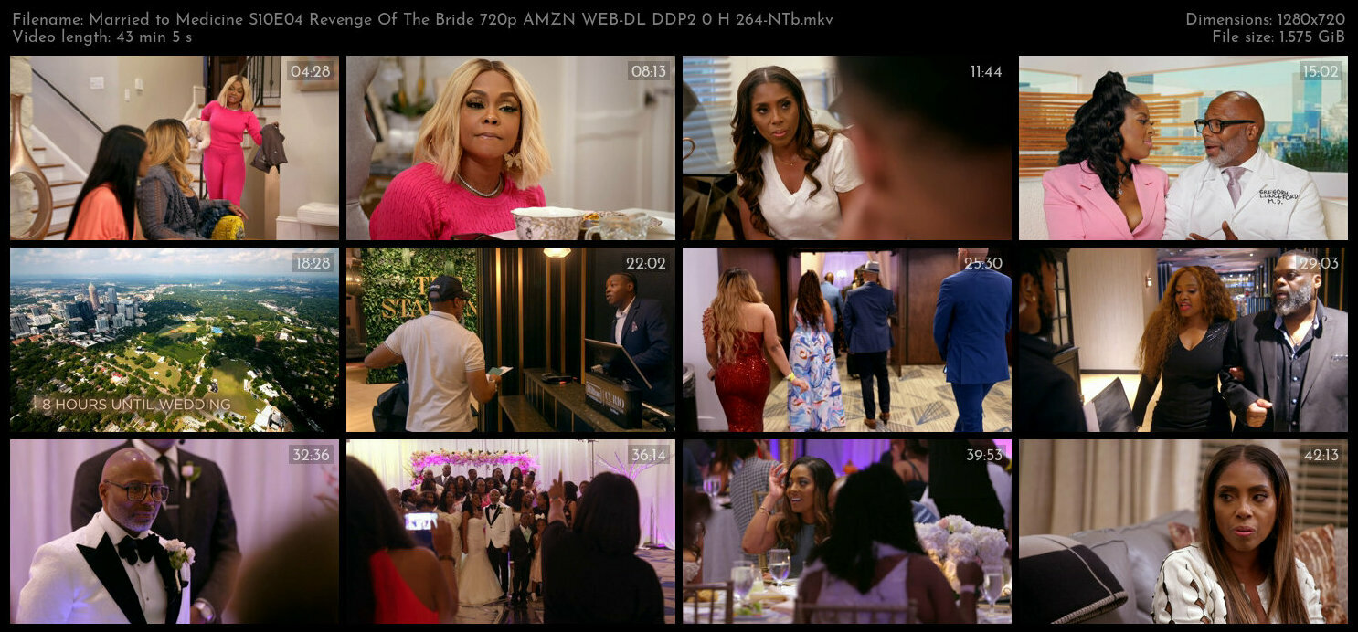 Married to Medicine S10E04 Revenge Of The Bride 720p AMZN WEB DL DDP2 0 H 264 NTb TGx