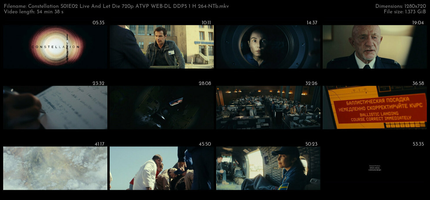 Constellation S01E02 Live And Let Die 720p ATVP WEB DL DDP5 1 H 264 NTb TGx