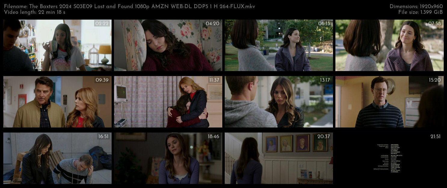 The Baxters 2024 S03E09 Lost and Found 1080p AMZN WEB DL DDP5 1 H 264 FLUX TGx