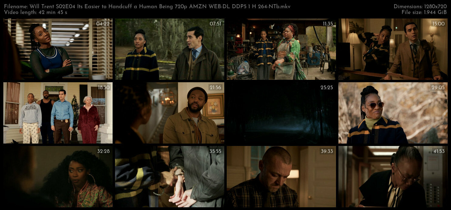 Will Trent S02E04 Its Easier to Handcuff a Human Being 720p AMZN WEB DL DDP5 1 H 264 NTb TGx