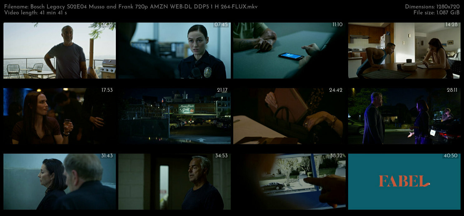 Bosch Legacy S02E04 Musso and Frank 720p AMZN WEB DL DDP5 1 H 264 FLUX TGx