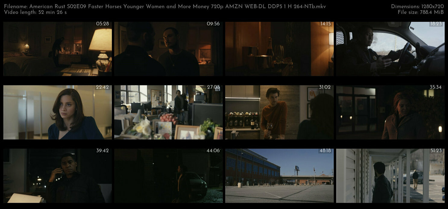 American Rust S02E09 Faster Horses Younger Women and More Money 720p AMZN WEB DL DDP5 1 H 264 NTb TG