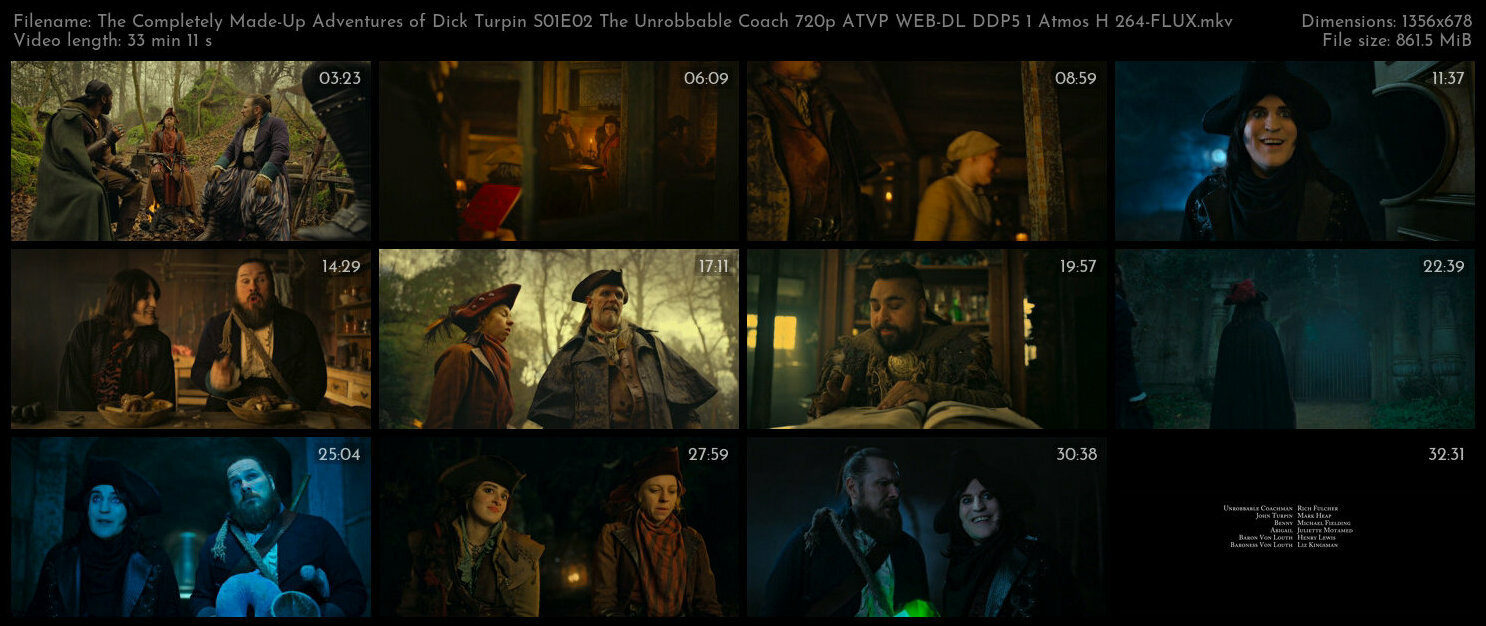 The Completely Made Up Adventures of Dick Turpin S01E02 The Unrobbable Coach 720p ATVP WEB DL DDP5 1