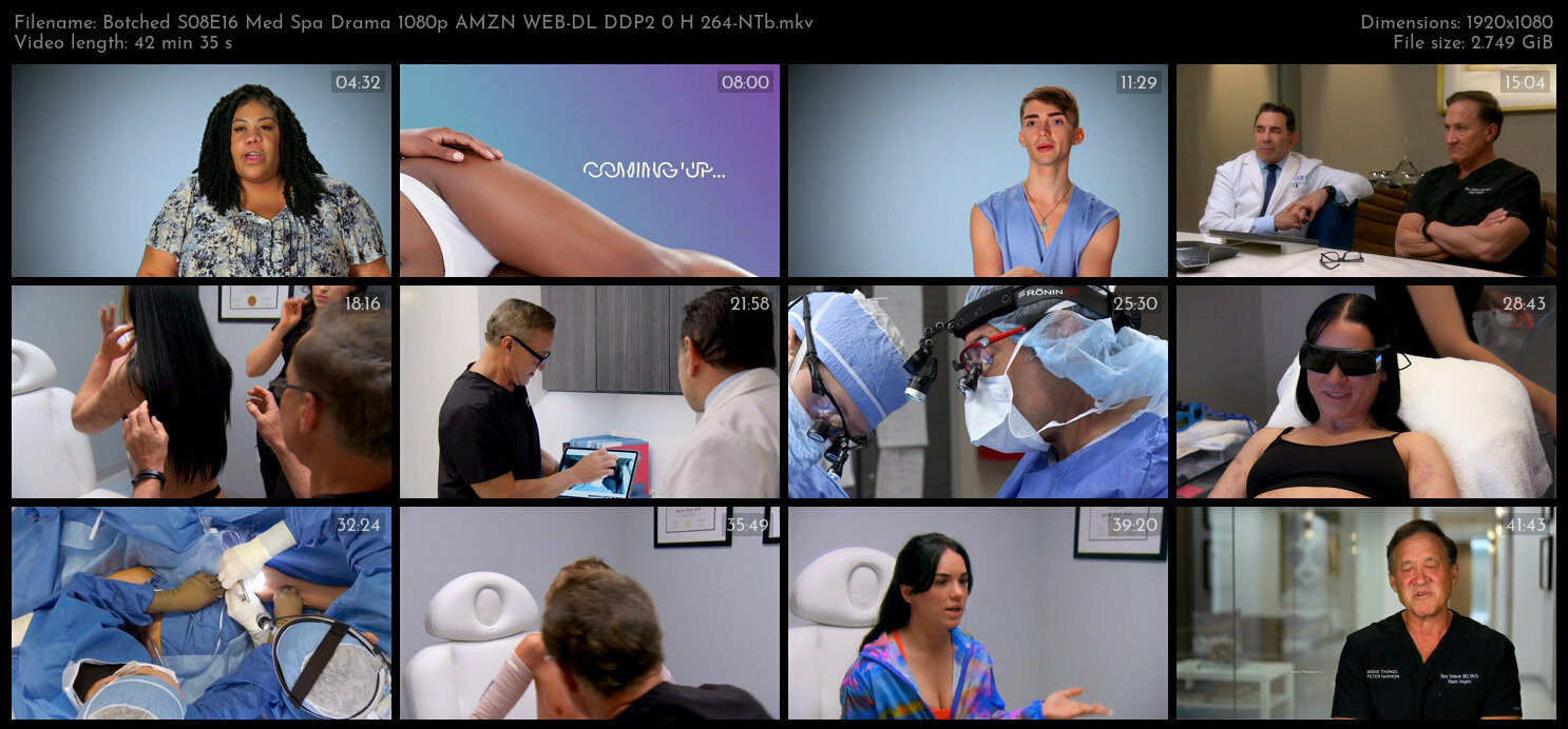 Botched S08E16 Med Spa Drama 1080p AMZN WEB DL DDP2 0 H 264 NTb TGx