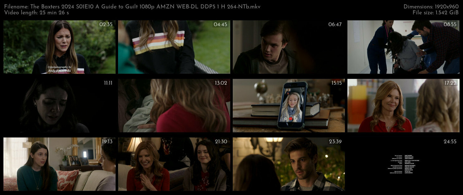 The Baxters 2024 S01E10 A Guide to Guilt 1080p AMZN WEB DL DDP5 1 H 264 NTb TGx