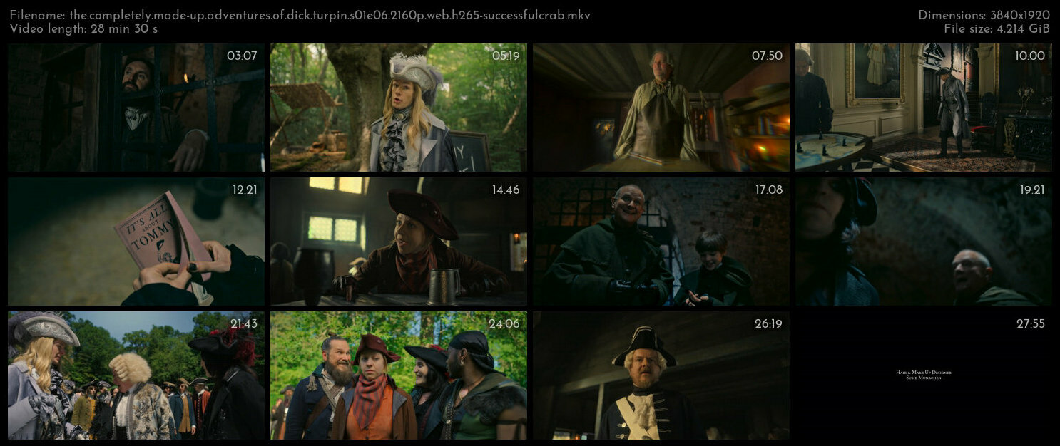 The Completely Made Up Adventures of Dick Turpin S01E06 2160p WEB H265 SuccessfulCrab TGx