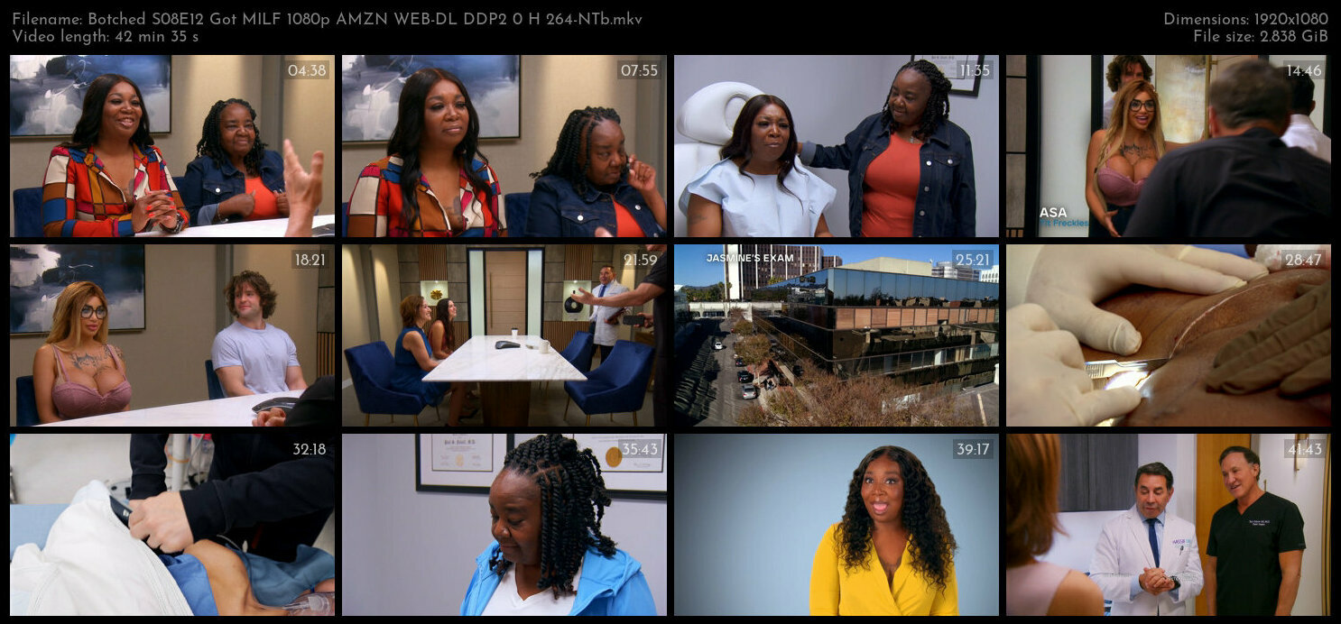 Botched S08E12 Got MILF 1080p AMZN WEB DL DDP2 0 H 264 NTb TGx