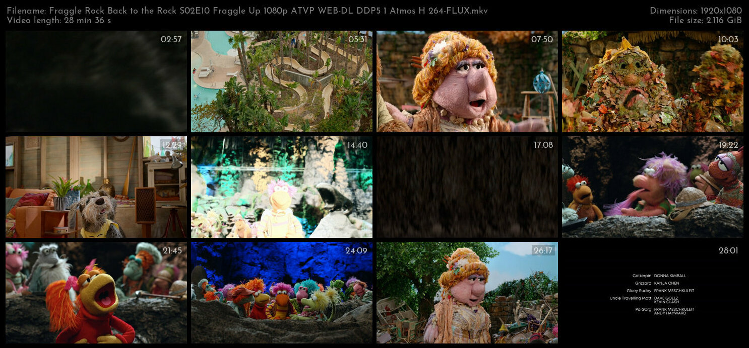 Fraggle Rock Back to the Rock S02E10 Fraggle Up 1080p ATVP WEB DL DDP5 1 Atmos H 264 FLUX TGx