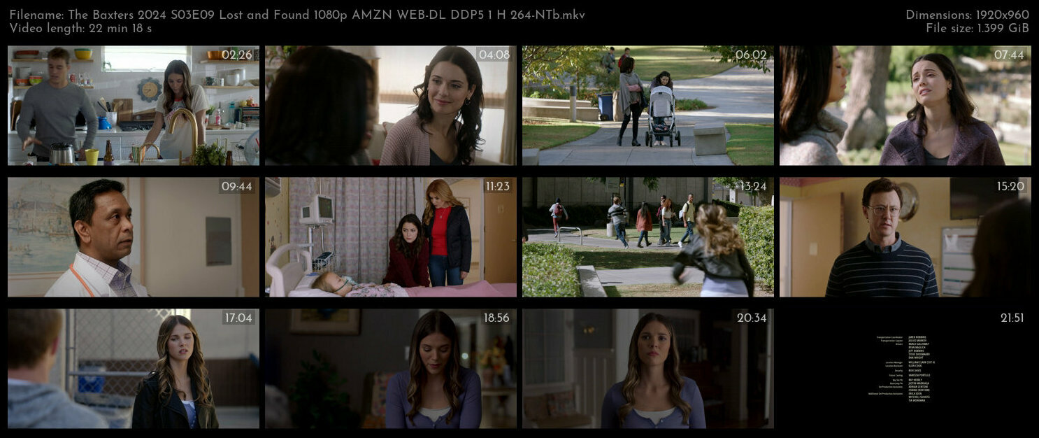 The Baxters 2024 S03E09 Lost and Found 1080p AMZN WEB DL DDP5 1 H 264 NTb TGx