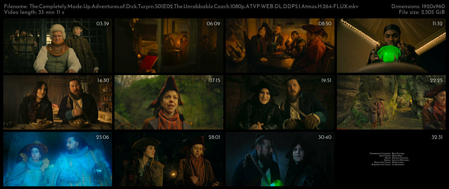 The Completely Made Up Adventures of Dick Turpin S01 COMPLETE 1080p ATVP WEB DL DDP5 1 Atmos H 264 F