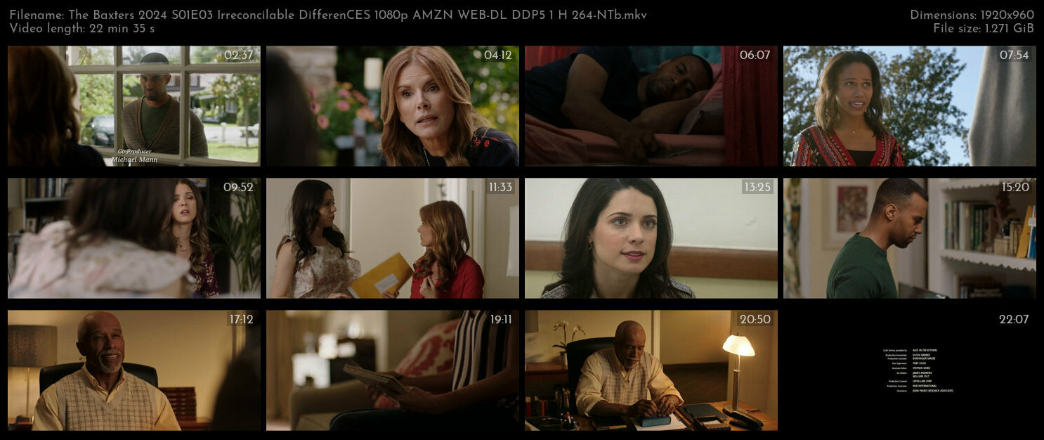 The Baxters 2024 S01E03 Irreconcilable DifferenCES 1080p AMZN WEB DL DDP5 1 H 264 NTb TGx