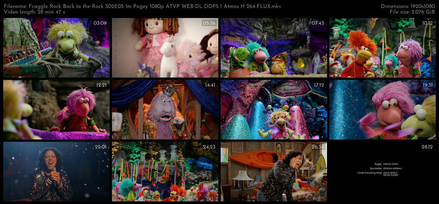 Fraggle Rock Back to the Rock S02E05 Im Pogey 1080p ATVP WEB DL DDP5 1 Atmos H 264 FLUX TGx